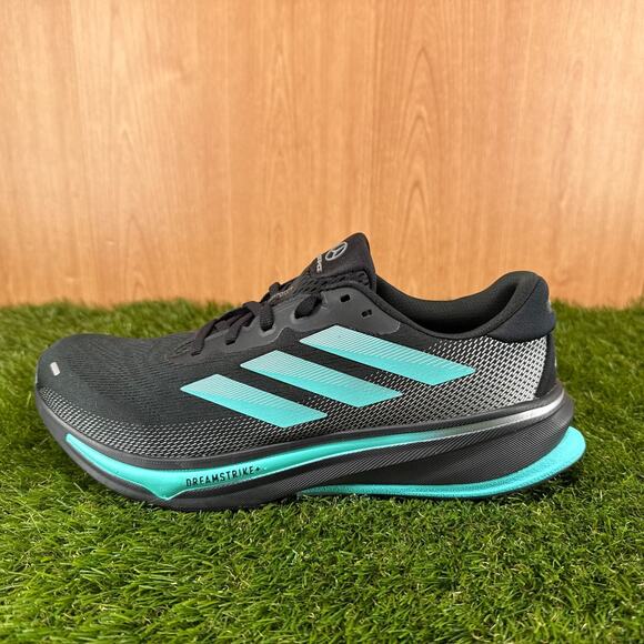 Mercedes-AMG Petronas F1 x adidas Supernova Rise Black Mint JR9384 Men\'s Size 9 main image 4